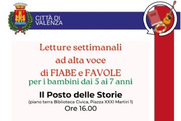Letture settimanali ad alta voce di fiabe e favole